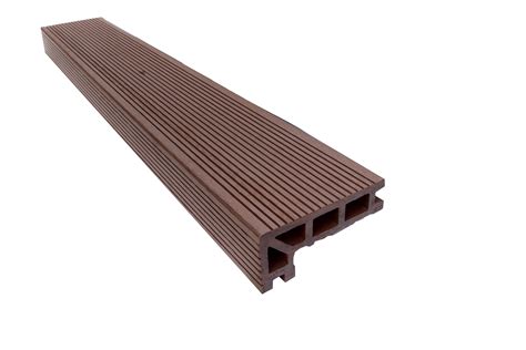 Copper Brown Composite Decking Step Edge Trim 3660mtradeline Upvc Limited