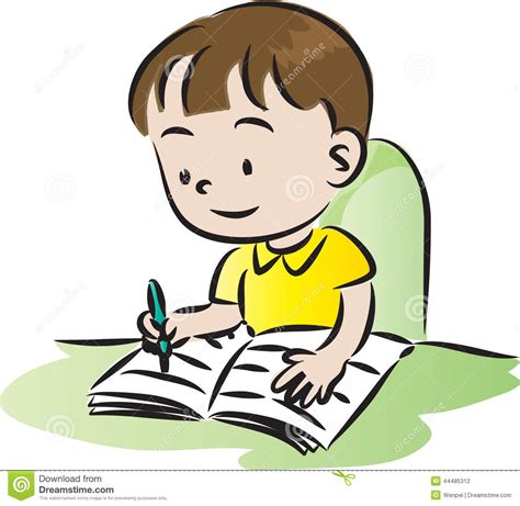Child Doing Homework Clipart 20 Free Cliparts Download Images On