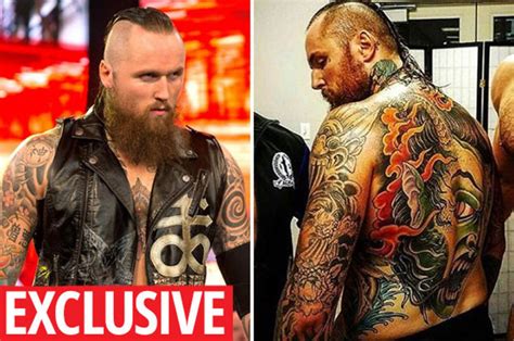 Wwe News Nxt Champ Aleister Black Reveals Secret Back Tattoo Meaning