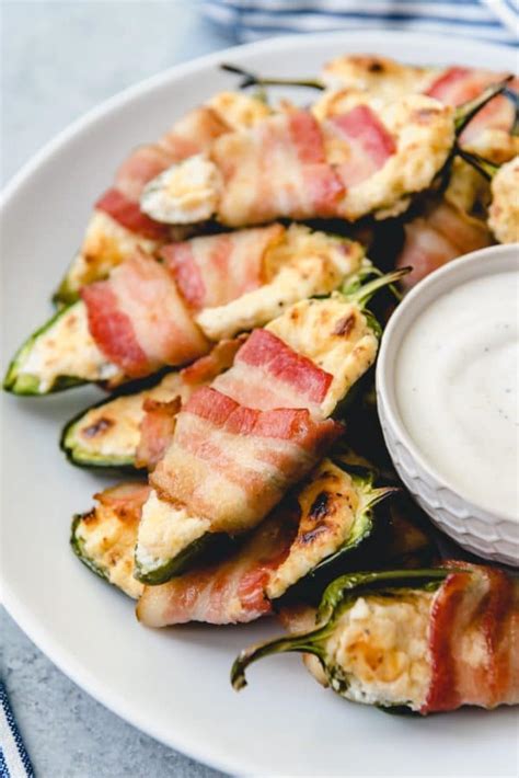 Bacon Wrapped Jalapeno Poppers House Of Nash Eats