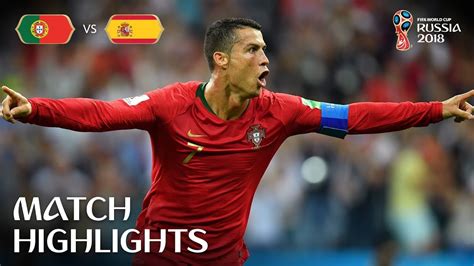 What is the difference between spain and portugal? Portugal v Spain - 2018 FIFA World Cup Russia™ - MATCH 3 ...