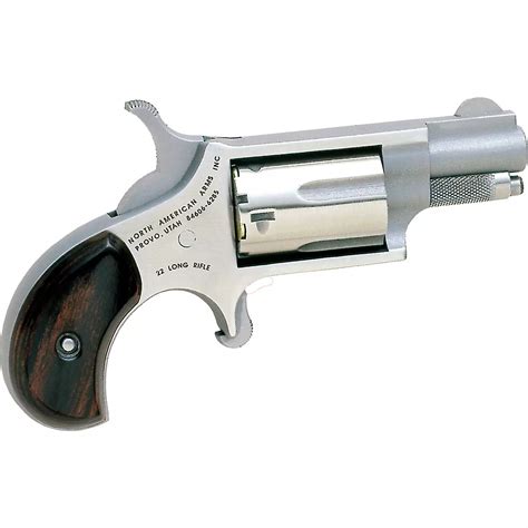 North American Arms Rosewood Grip 22 Lr Revolver Academy