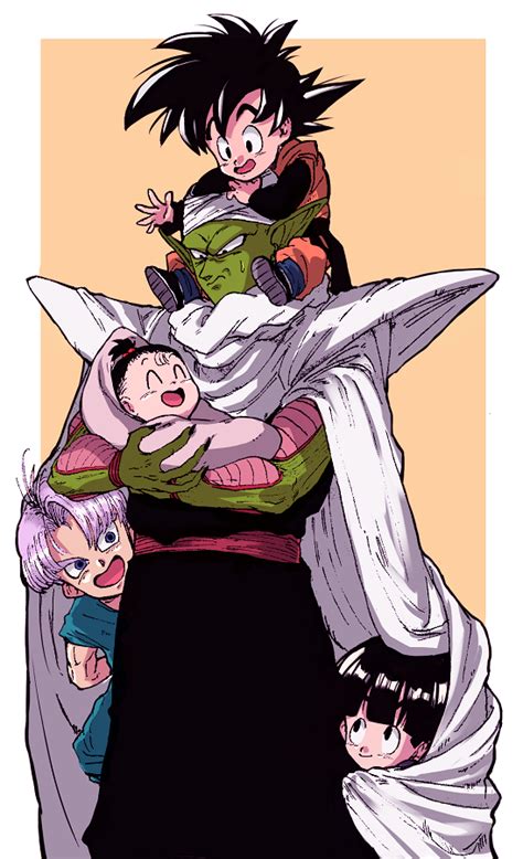 Son Gohan Trunks Piccolo Pan And Son Goten Dragon Ball And 2 More Drawn By Suzukizentarou