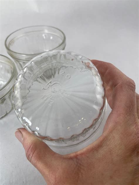 Vintage Kerr Jelly Glass Jars Set Of Vintage Jelly Jars Etsy