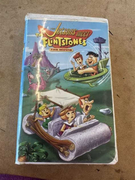 THE JETSONS MEET The Flintstones The Movie VHS H Warner Bros PicClick