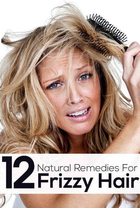 14 Natural Remedies To Get Rid Of Frizzy Hair Tips For Thick Hair