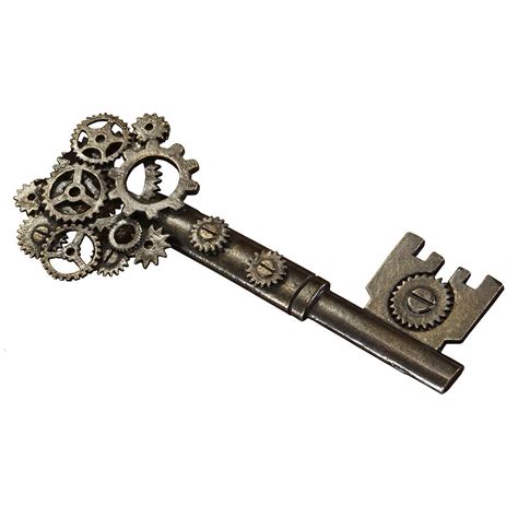 Large Key Gear Pin Steampunk Costumes Casual Steampunk Steampunk Key