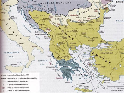 A Map Of Balkans At The Ottoman Period Download Scientific Diagram