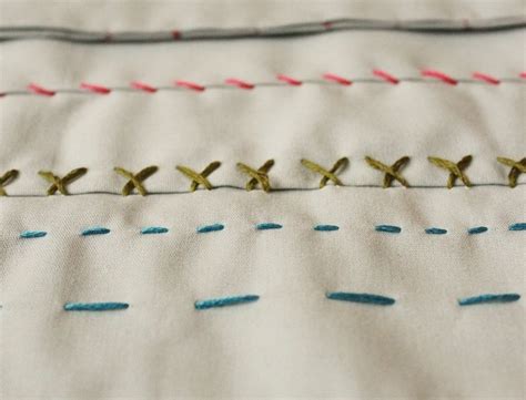 10 Types Of Hand Stitches For Beginner Sewists Our Illustrated Guide