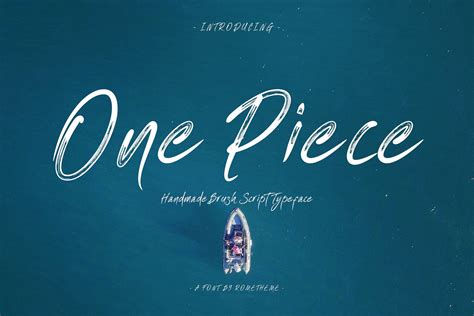 One Piece Letter Font