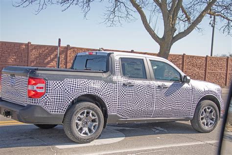 2022 Ford Maverick Photographed Uncamouflaged During Commercial Shoot