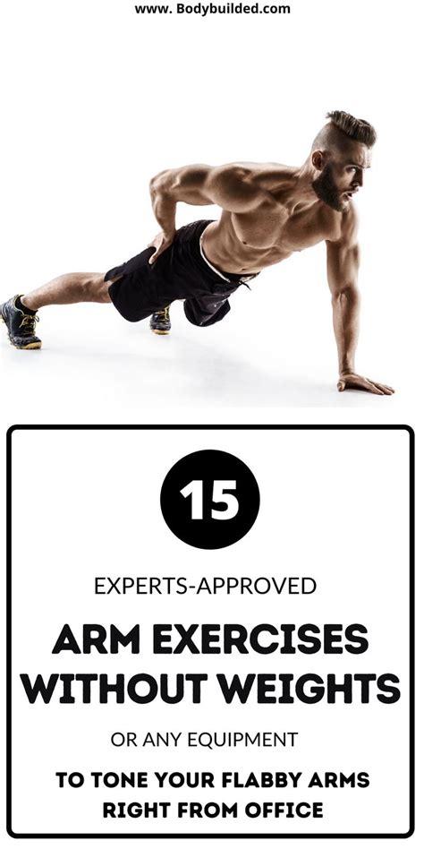 These Bodyweight Arm Workouts Without Any Equipment Are The Best Ways