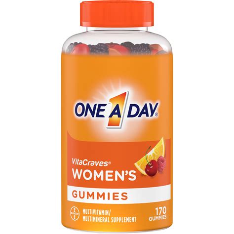 One A Day Womens Gummy Multivitamin Multivitamins For Women 170 Ct