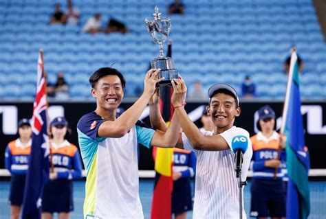 Australian Open Hong Kongs Coleman Wong Wins Junior Boys Double First Ever In Hong Kong