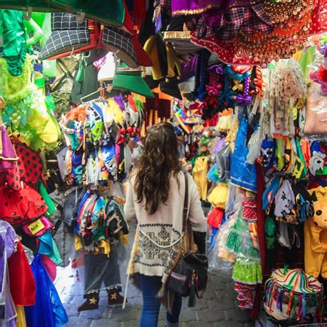 For absurdly abundant market snacks. Getting lost in the colorful lanes of Coyoacán's Market ...