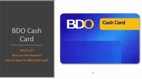 Review to the most popular credit cards offers from bdo cards. How to Apply for BDO Cash Card - YouTube