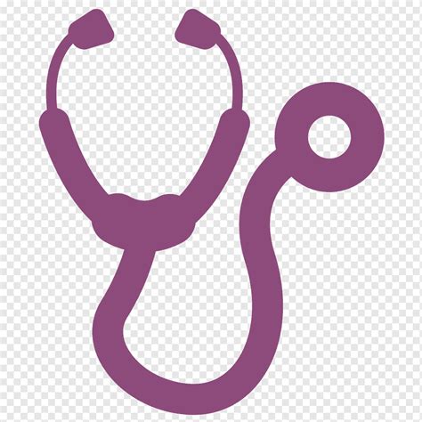 Purple Stethoscope Clip Art