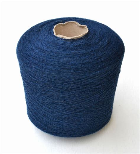 Cone 4172 Blue Navy Wool Cones Wool Yarn Yarns And Tools