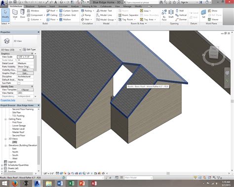 How To Draw A Gable Roof In Revit