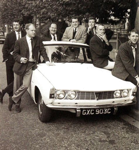 Sixties Cast Of Z Cars Including Stratford Johns And Frank Windsor