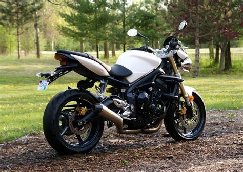 Triumph Street Triple With Arrow 3 In 1 Lowboy And Stock Pillion Pegs