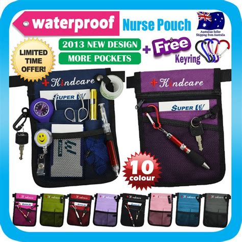 Nurse Pouch Waist Bag Extra Pocket Quick Pick Nurses Bag With Belt