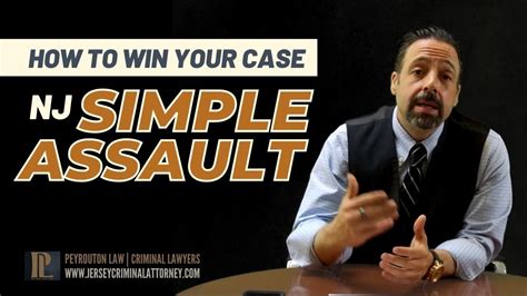 Simple Assault How To Dismiss Your Assault Case Youtube
