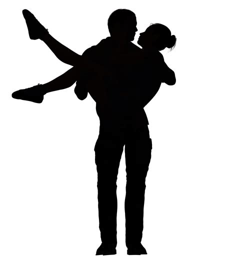 Silhouette Significant Other Couple Silhouette Png Download 3657