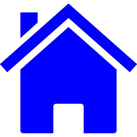 Simple Blue House Png Svg Clip Art For Web Download Clip Art Png