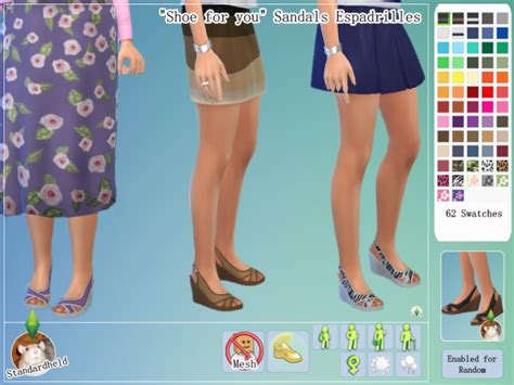 Sims 4 Kawaii Shoes Cc