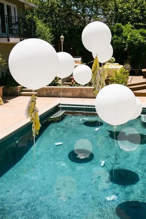 Backyard Wedding Ceremony With Pool Ideas Backyard Bridal Showers