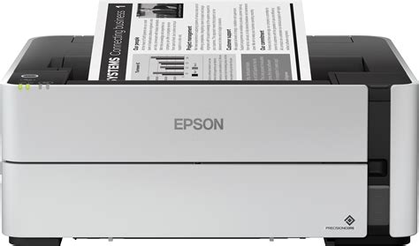 Epson Et M1170 Drucker Ecotank Mono A4 Usb Lan Wi Fi Duplex