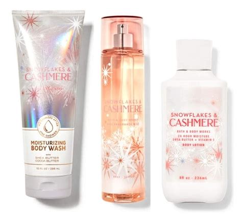 Bath And Body Works Snowflakes Cashmere Shower Gel Fragr Popular Product