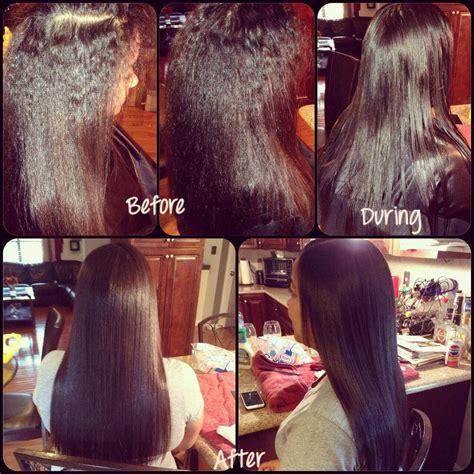 Japanese Keratin Hair Straightening Before During And After For More