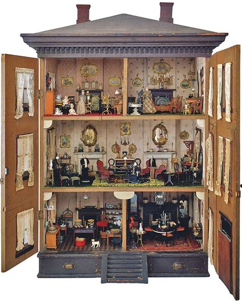 Antique Doll House Book The Small World Of Antique Dolls Houses