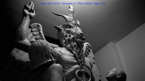 The Satanic Temple Says Its Finalizing An Amicable Settlement With