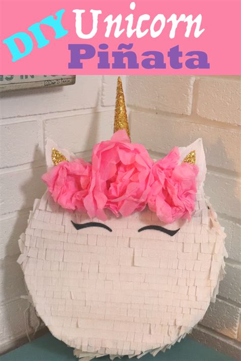 Easy And Inexpensive Diy Unicorn Piñata Doors In Time