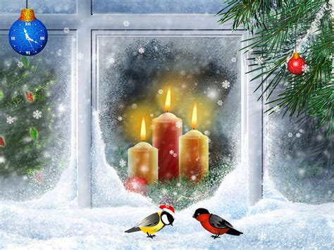 Christmas Candles Screensaver For Windows Christmas