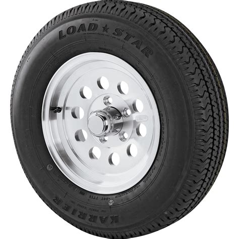 Kenda Loadstar Karrier Aluminum 14in Bias Ply Trailer Tire And Wheel