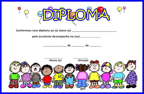 Diplomas Para Imprimir Con Dise Os Infantiles Imagui Marci Riset