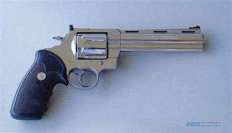 Colt Anaconda Stainless Steel 6 Inch Barre 44 Magnum C