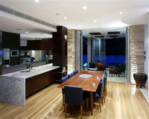 desain dapur  ruang makan  modern model rumah terbaru