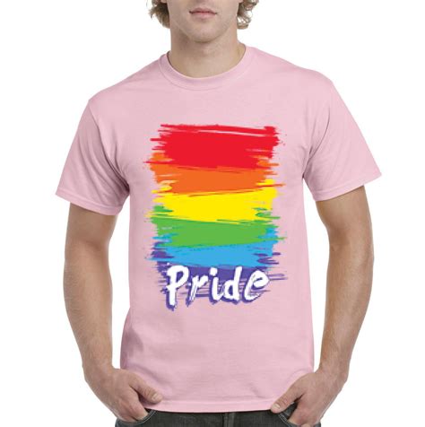 Iwpf Mens Rainbow Pride Short Sleeve T Shirt