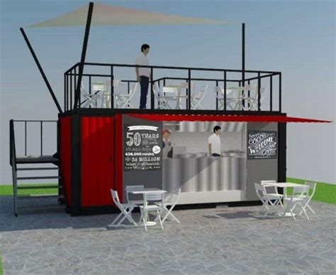 20 Beautiful Shipping Container Coffee Shop Designs