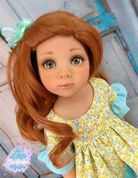 Gotz Happy Kidz Marie With Custom Eyes Wig By Exquisite Doll Designs