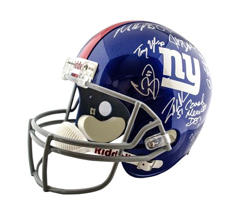 Lot Detail 2011 New York Giants Team Signed Full Size Helmet 19