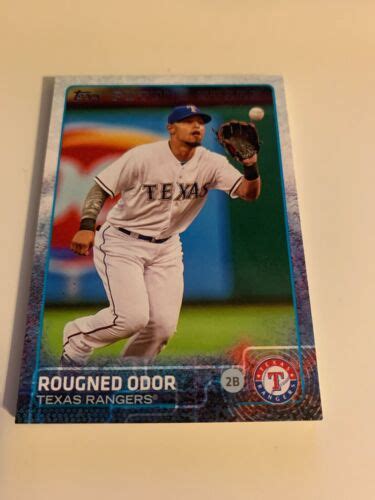 2015 Topps Series 2 491 Rougned Odor Texas Rangers Future Stars Ebay