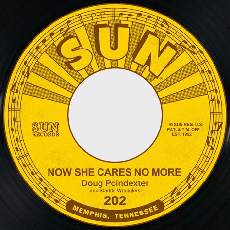 Now She Cares No More My Kind Of Carrying On Sun Records