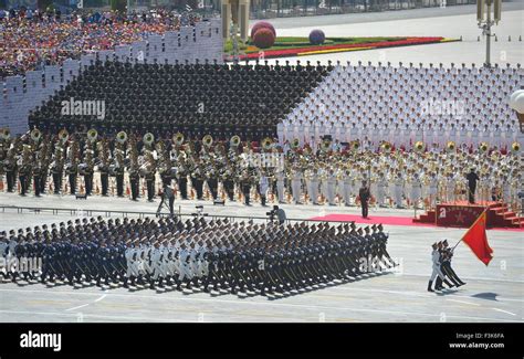 Chinese Military Parade Commemorating The 70th Anniversary Of Japanese
