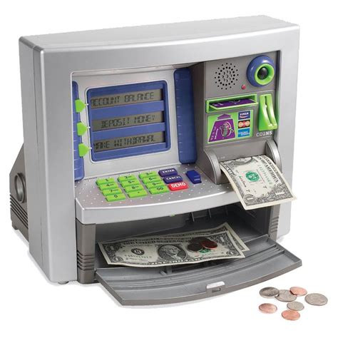 Deluxe Atmbank Electronic Money Bank For Kids Baby Pinterest